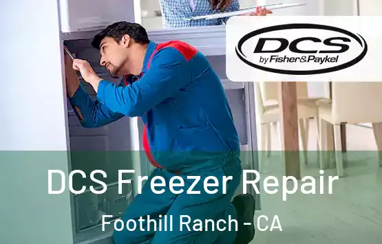  DCS Freezer Repair Foothill Ranch - CA