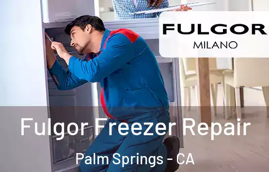  Fulgor Freezer Repair Palm Springs - CA