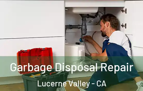  Garbage Disposal Repair Lucerne Valley - CA